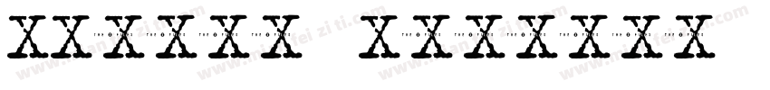 XTashi Regular字体转换
